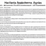 Analysis of existing public policies