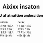 Calculation of Atkinson index