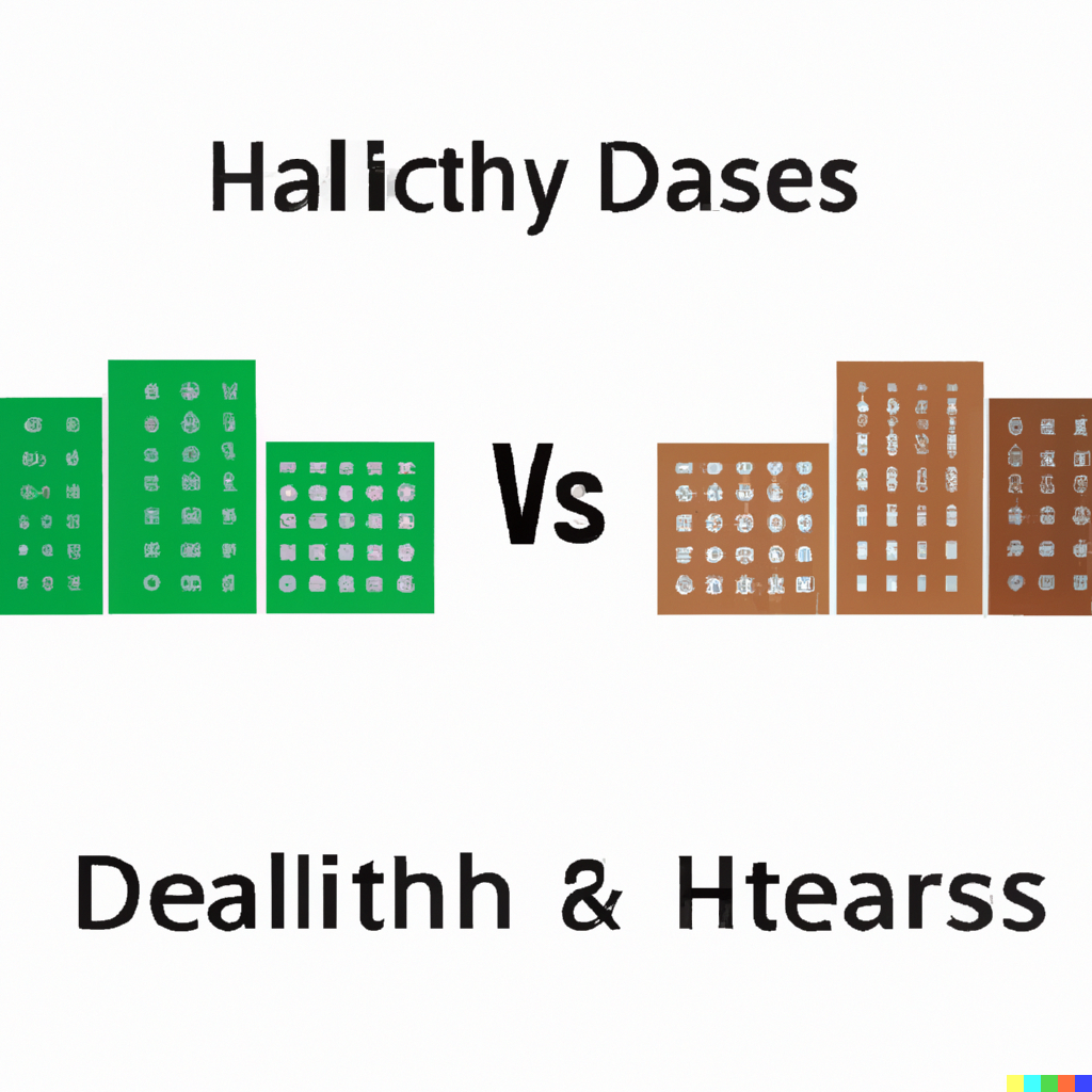 picture of a two hospitals showing health disparities & Racial and ethnic disparities