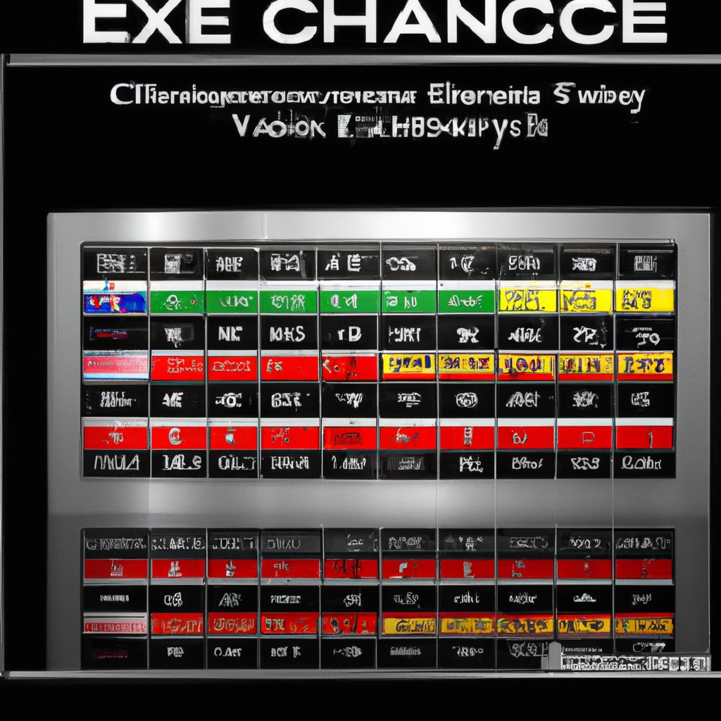 Currency exchange rates